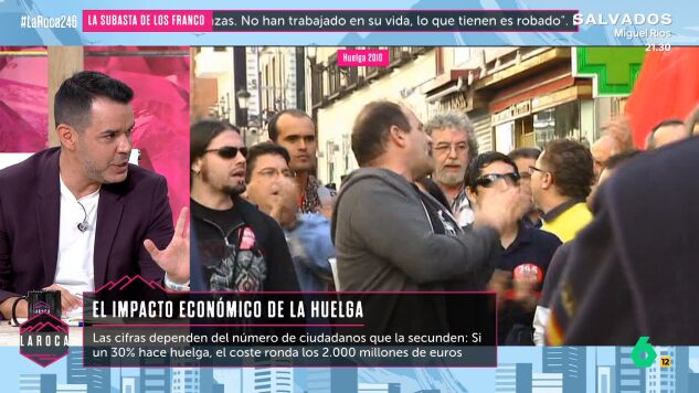 Camarero resuelve las dudas sobre la huelga general: "No hay que avisar de que vas a hacerla"
