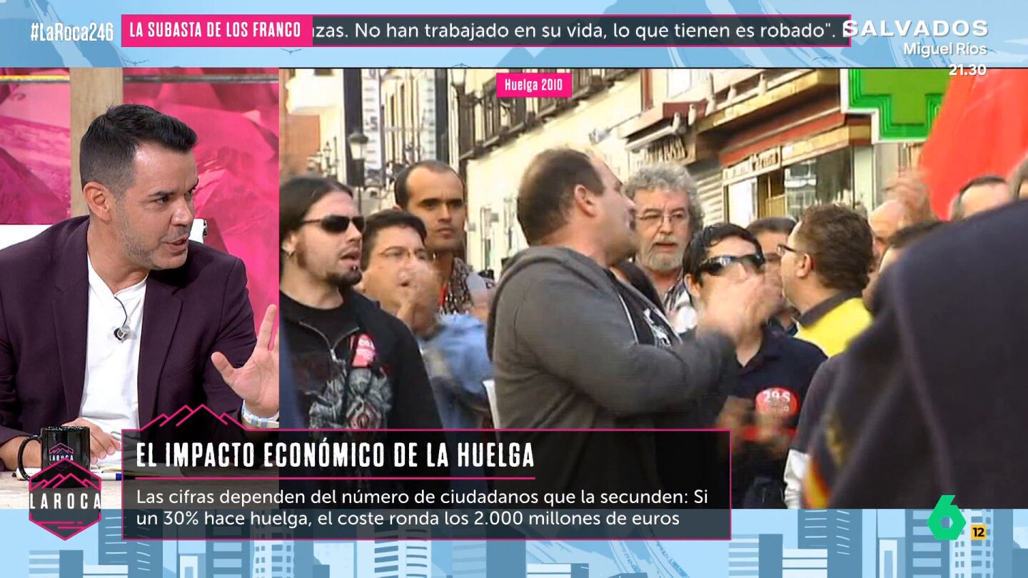 Camarero resuelve las dudas sobre la huelga general: "No hay que avisar de que vas a hacerla"