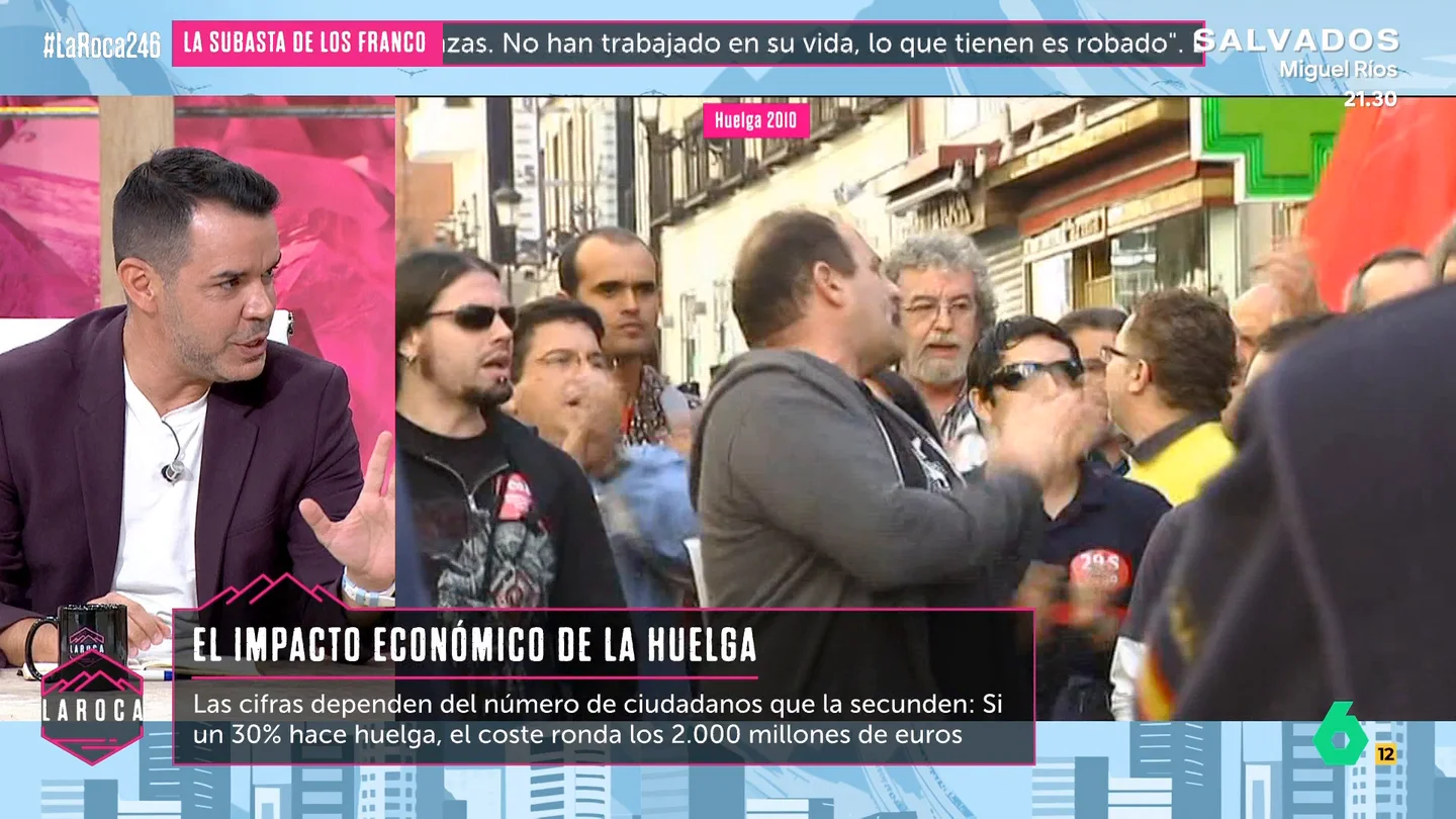 Camarero resuelve las dudas sobre la huelga general: "No hay que avisar de que vas a hacerla" Camarero resuelve las dudas sobre la huelga general: "No hay que avisar de que vas a hacerla"