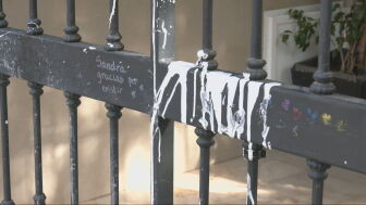 Vandalizan con pintura el altar dedicado a Sandra Pe&ntilde;a a pocos d&iacute;as del aniversario de su muerte