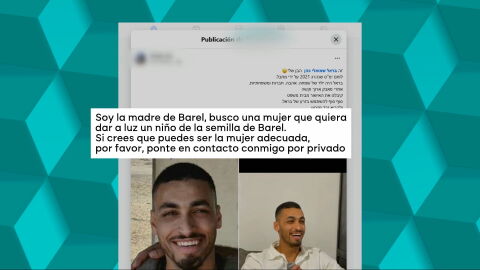 La madre de Barel, soldado muerto en Gaza, busca madre para su nieto