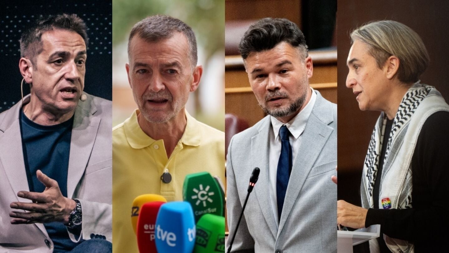Emilio Delgado, Antonio Ma&iacute;llo, Gabriel Rufi&aacute;n y Adau Colau