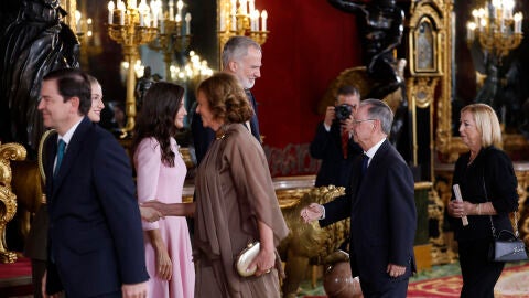 Vivas en la recepci&oacute;n real