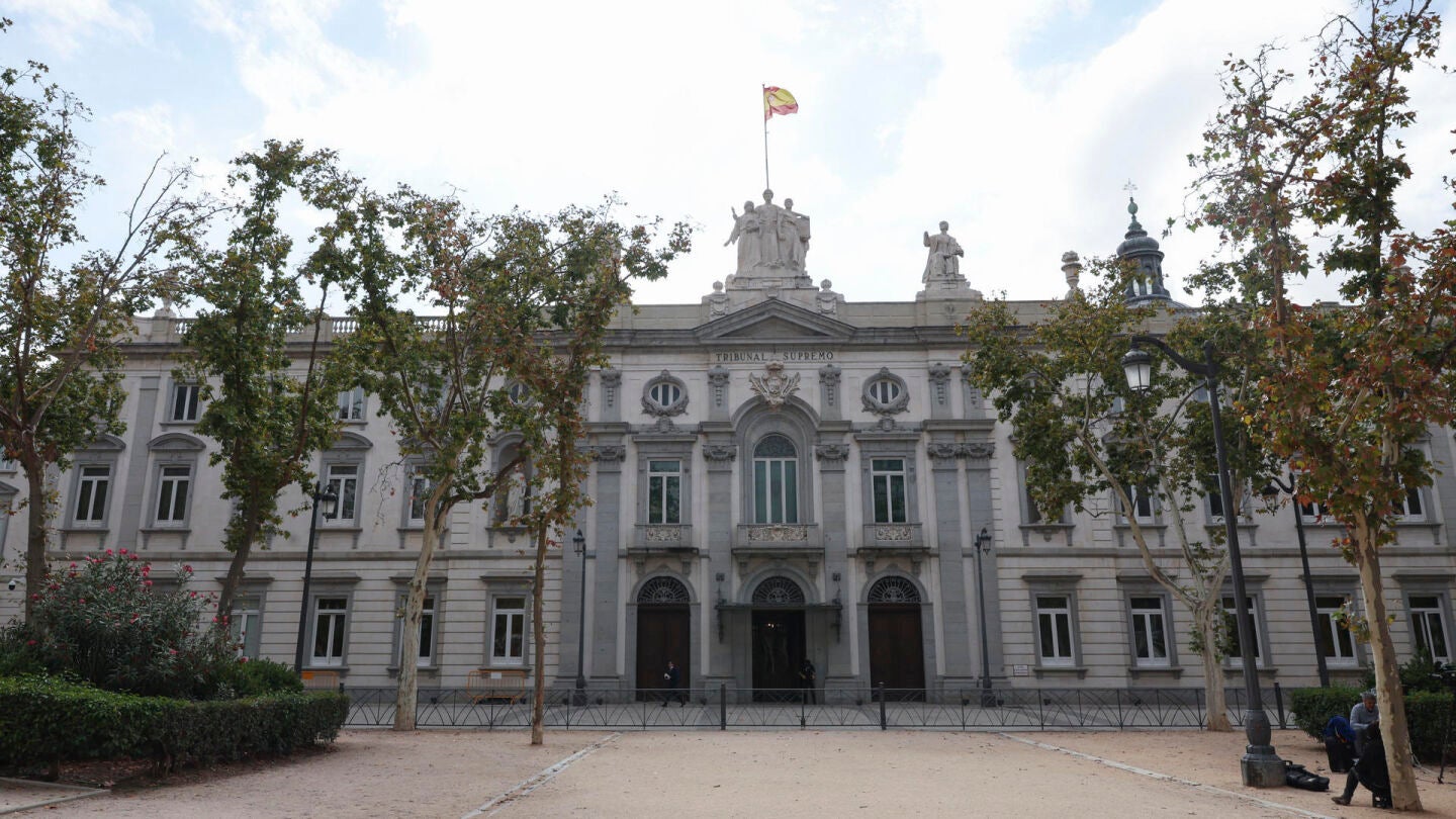 La fachada del Tribunal Supremo en Madrid.