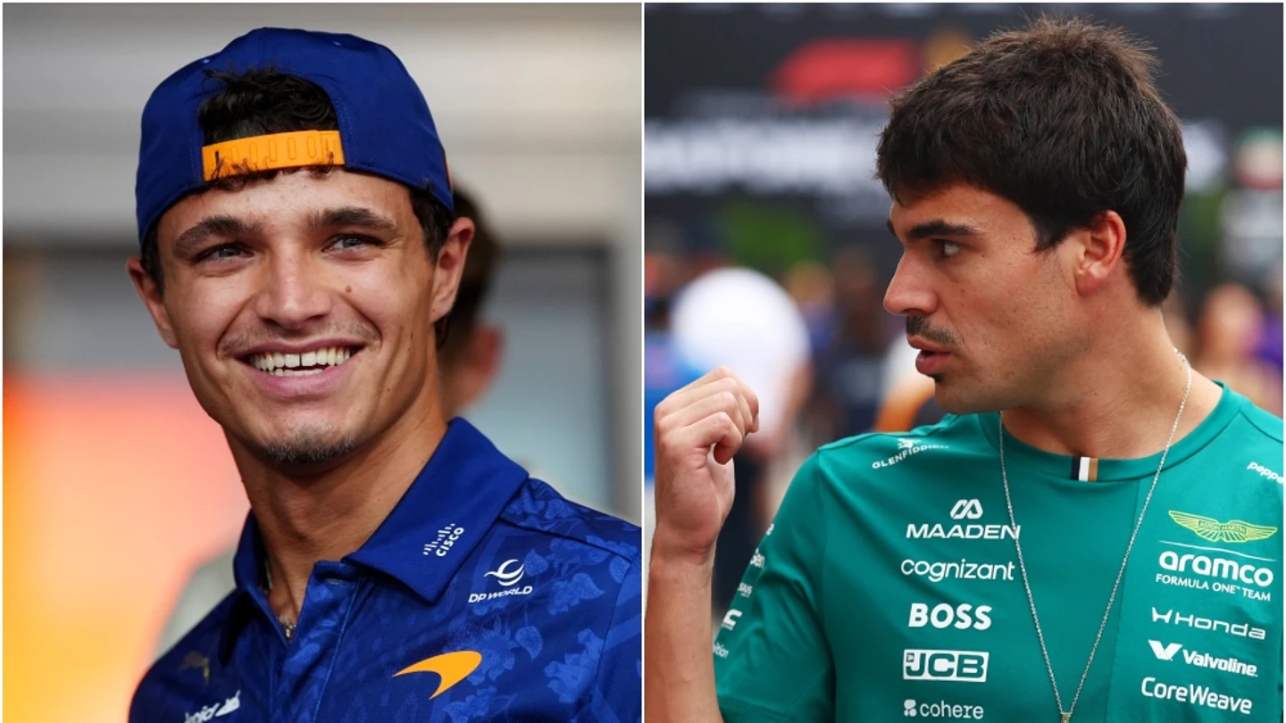 Norris y Stroll Norris y Stroll