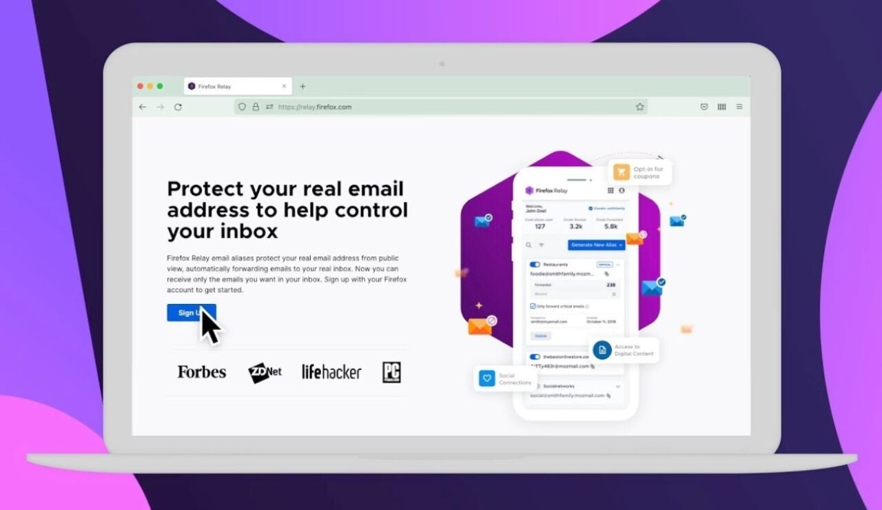Mozilla tiene una herramienta gratuita para evitar el spam y proteger tu identidad