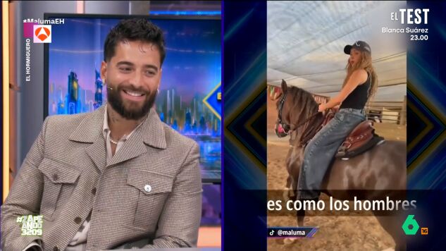 Maluma desvela el origen de su nombre y bromea sobre el v&iacute;deo de Shakira montando a caballo: "Cuando se subi&oacute; ella el caballo se tranquiliz&oacute;"