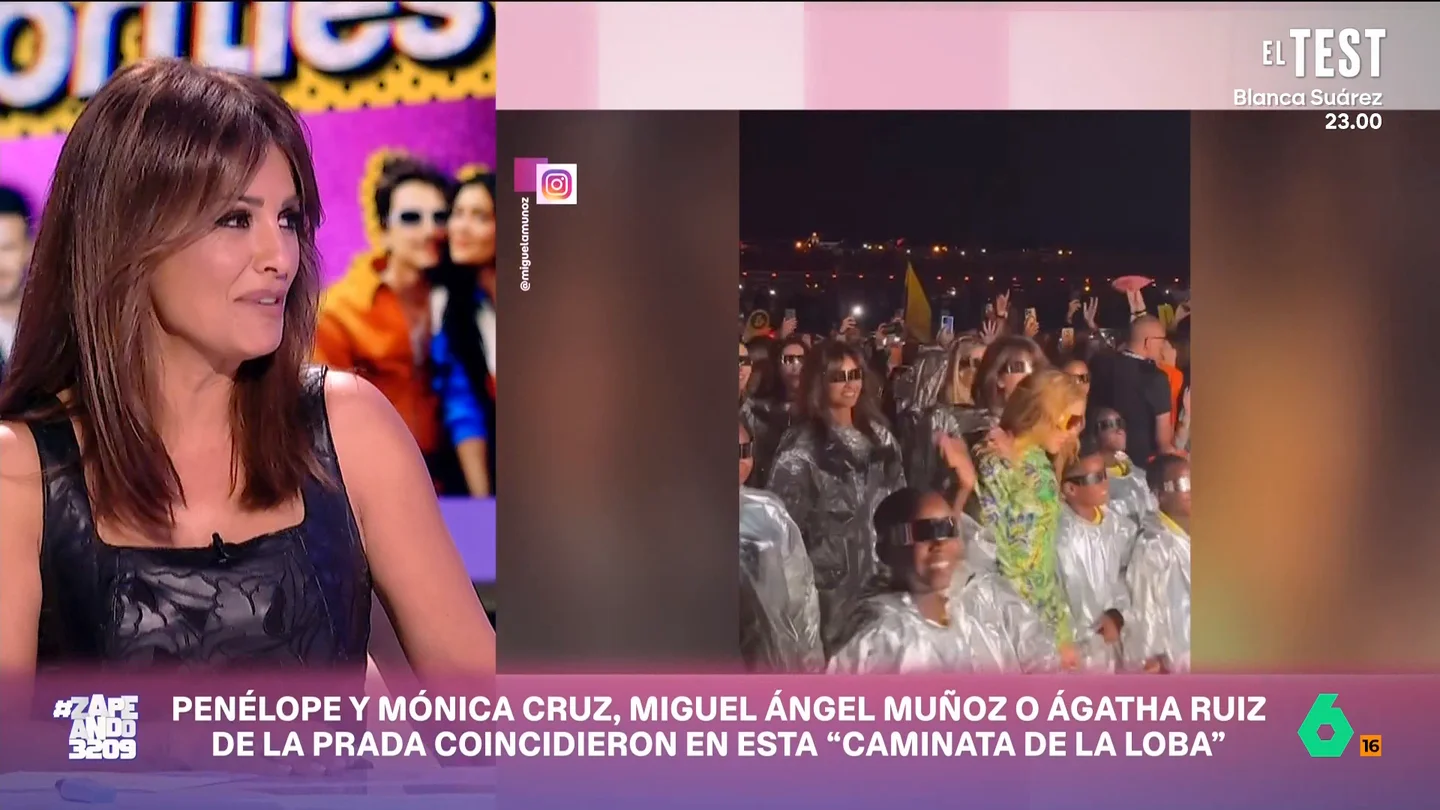 Mónica Cruz desvela cómo fue caminar con Penélope Cruz en 'la caminata de la loba' de Shakira: "Le dije, 'Pe, dame la mano'" Mónica Cruz desvela cómo fue caminar con Penélope Cruz en 'la caminata de la loba' de Shakira: "Le dije, 'Pe, dame la mano'"