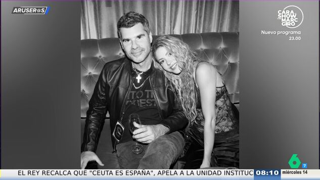 Alfonso Ar&uacute;s analiza la foto de despedida de Shakira en Madrid con Antonio de la R&uacute;a: "Aqu&iacute; hay tomate"