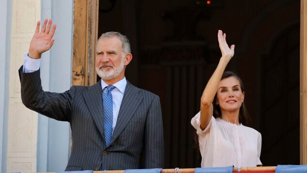 Los reyes visitan Melilla