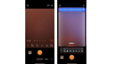 Nuevos filtros de la cámara en ColorOS16