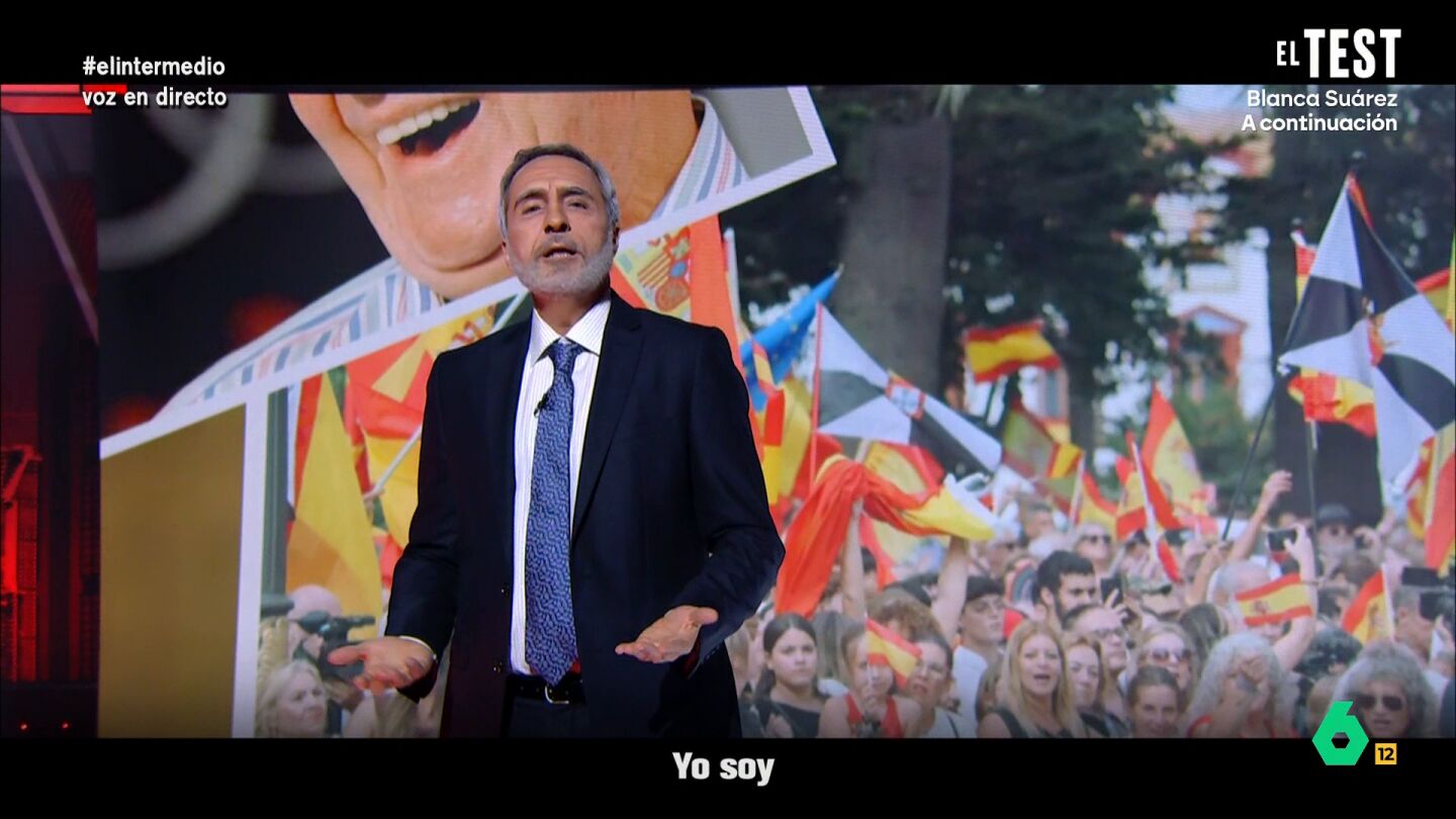 El 'rey Felipe' canta en El Intermedio al ritmo de Rosal&iacute;a sobre Ceuta: "Soy la soluci&oacute;n, en cuanto me presento se acaba el marr&oacute;n"
