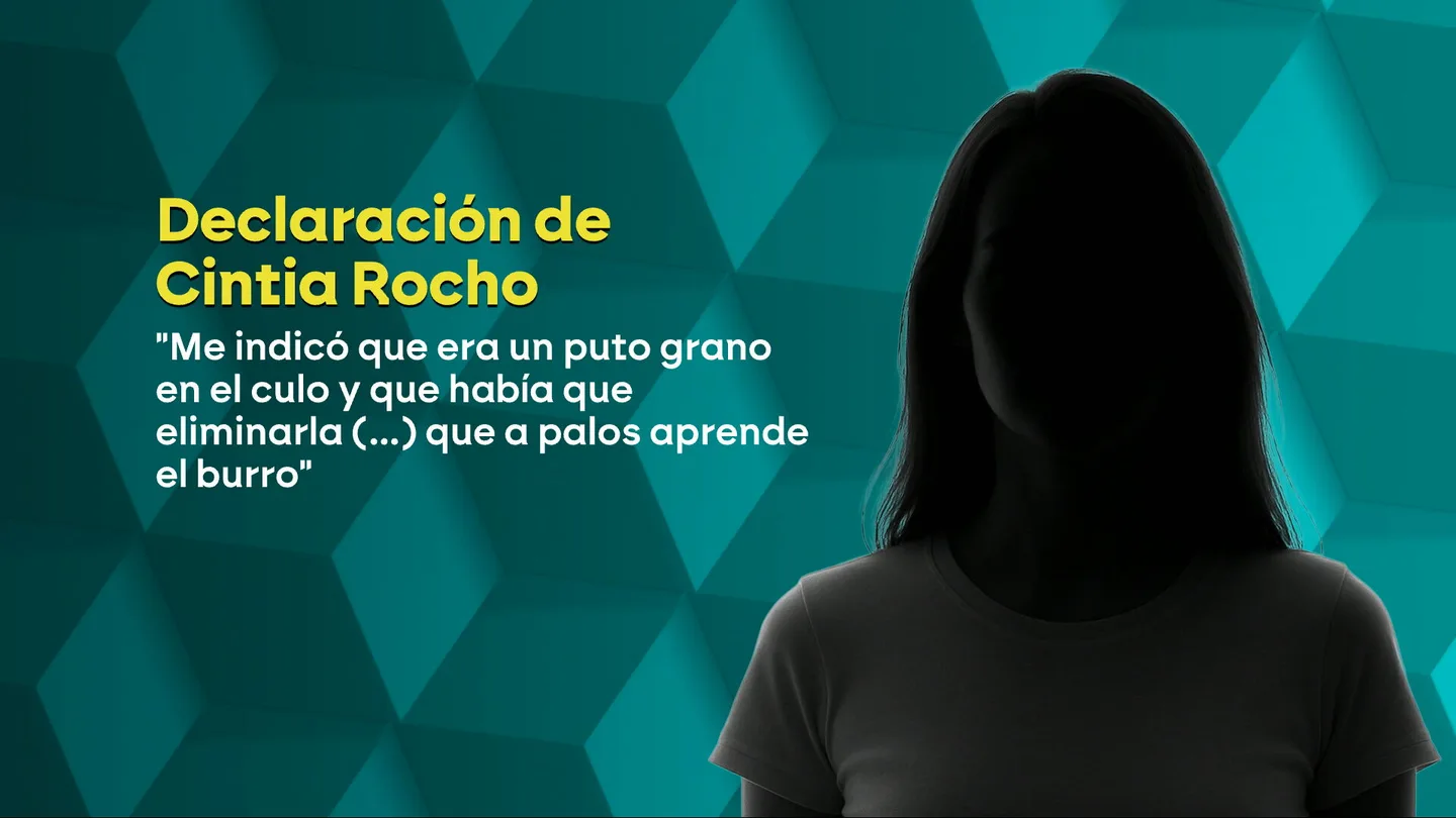 Declaración de Cintia Rocho Declaración de Cintia Rocho