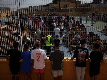 Migrantes en Ceuta