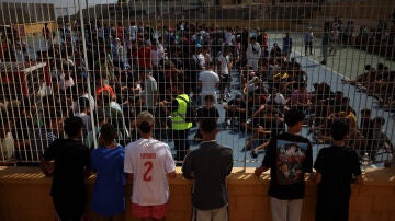 Migrantes en Ceuta