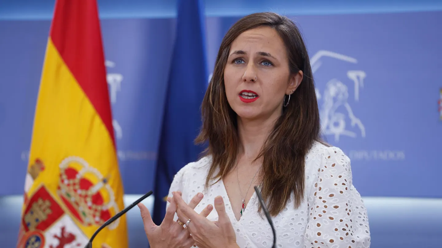 Imagen de archivo. Ione Belarra, portavoz de Podemos. Imagen de archivo. Ione Belarra, portavoz de Podemos.