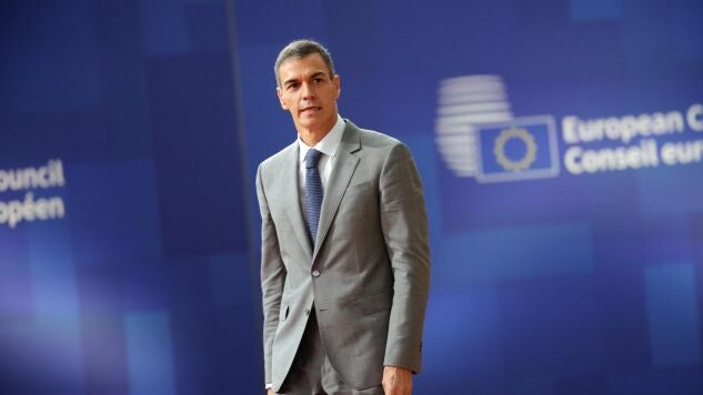 El presidente del Gobierno, Pedro S&aacute;nchez, llega a Bruselas