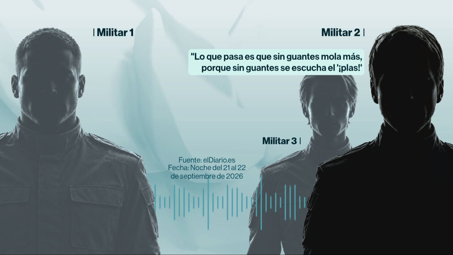 Los audios de militares presumiendo de dar palizar a migrantes en Ceuta: "Sin guantes mola m&aacute;s, porque suena"