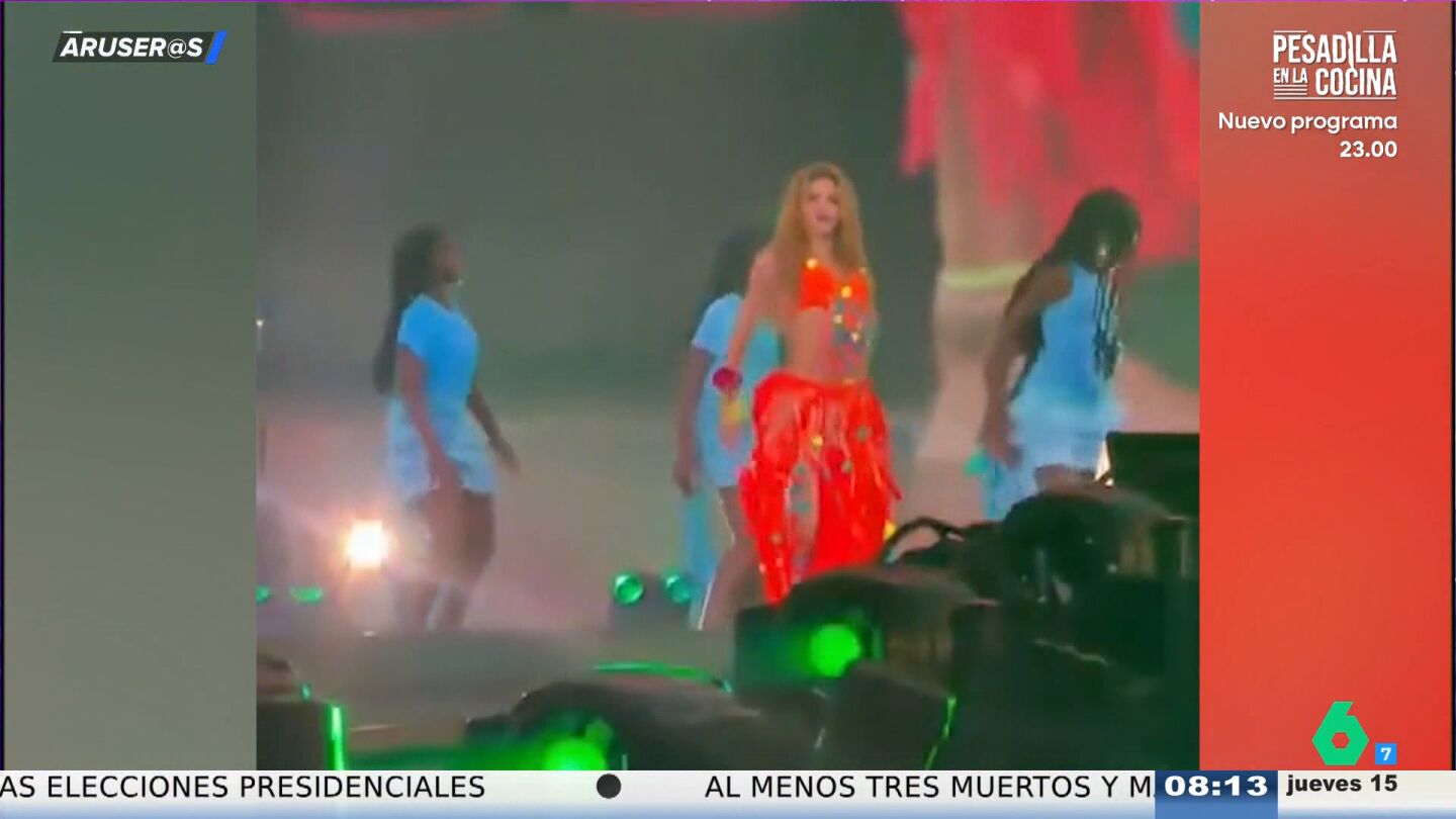 &iquest;Shakira canta con playback? El pol&eacute;mico v&iacute;deo viral durante uno de sus conciertos en Madrid