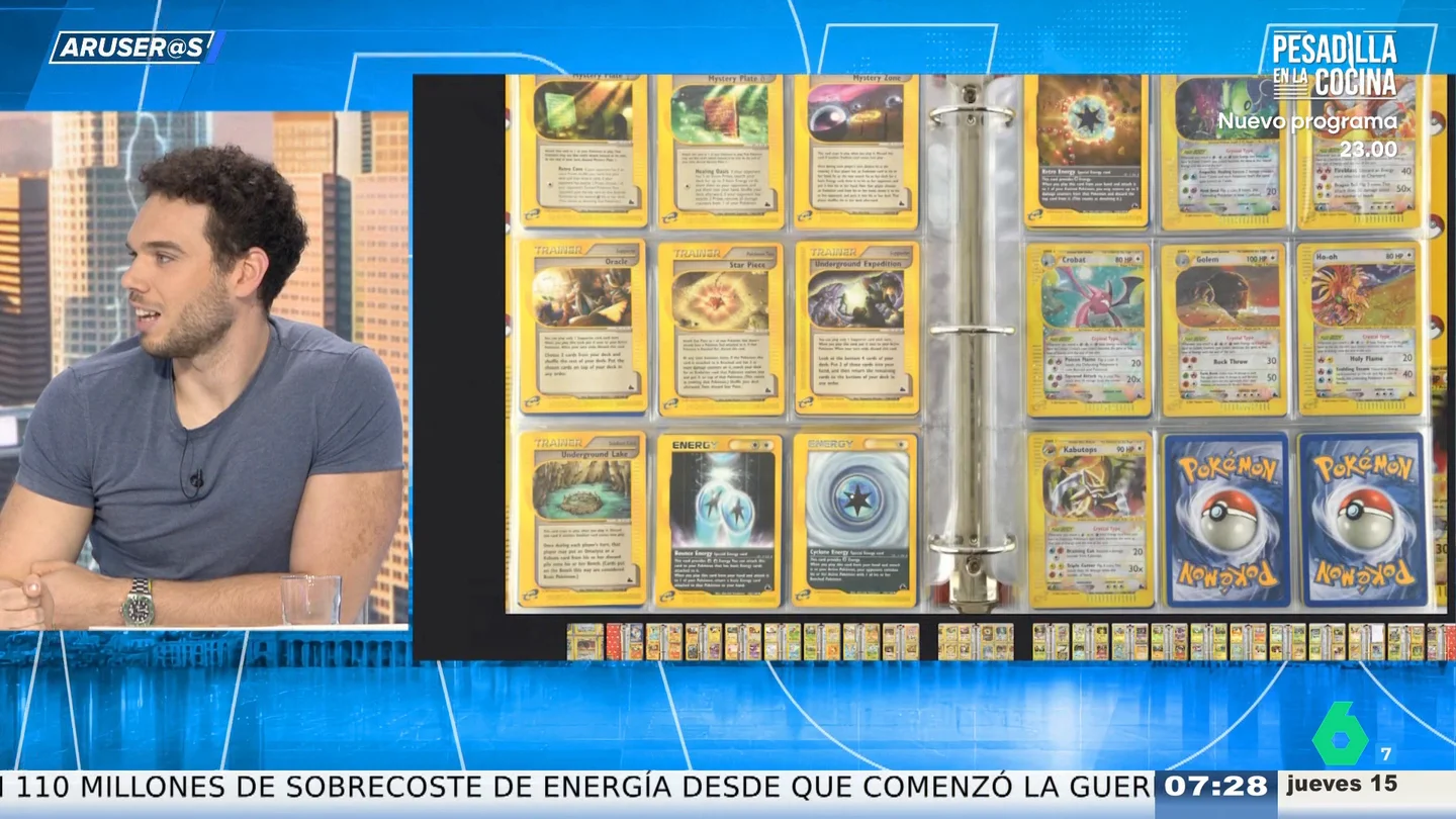 Un jubilado descubre que sus cartas Pokémon olvidadas en el desván valen 319.600 euros: "No hay que tirar nada" Un jubilado descubre que sus cartas Pokémon olvidadas en el desván valen 319.600 euros: "No hay que tirar nada"