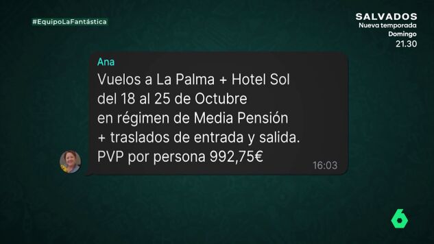 "Llegu&eacute; a ingresarle 430.000 euros": la estafa de 'Anita, la fant&aacute;stica' a uno de sus amigos
