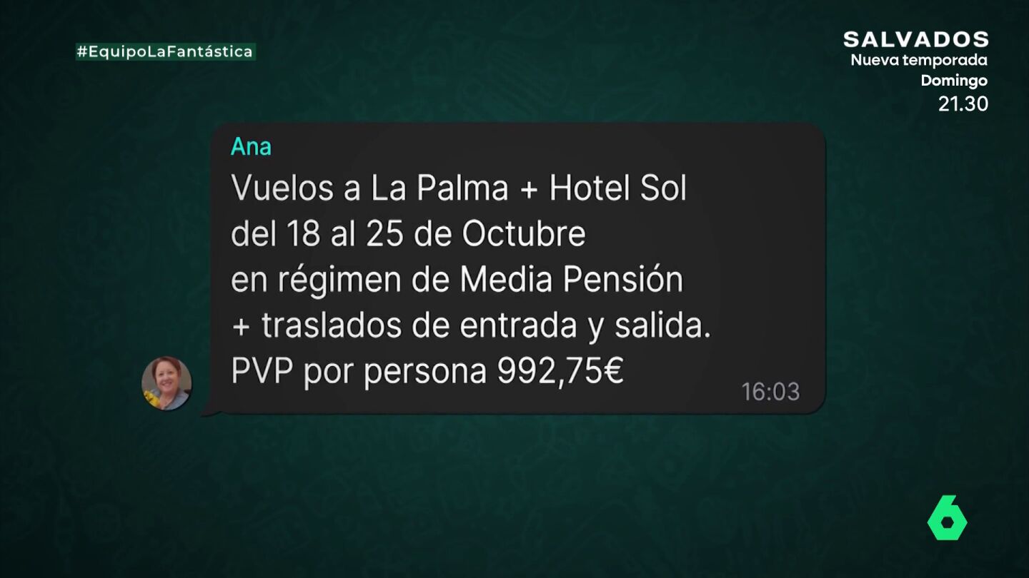 "Llegu&eacute; a ingresarle 430.000 euros": la estafa de 'Anita, la fant&aacute;stica' a uno de sus amigos