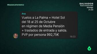 "Llegu&eacute; a ingresarle 430.000 euros": la estafa de 'Anita, la fant&aacute;stica' a uno de sus amigos