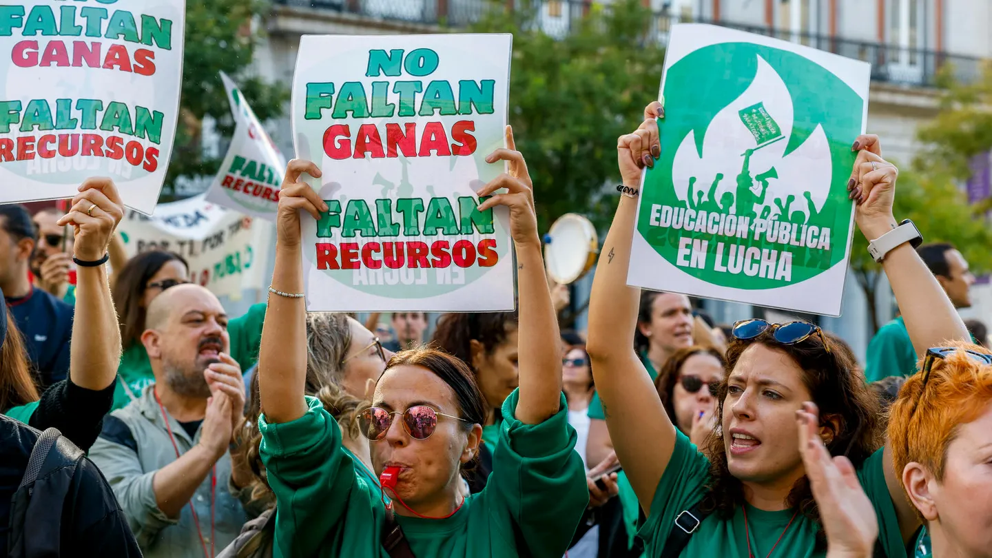 Protesta por la educación Protesta por la educación