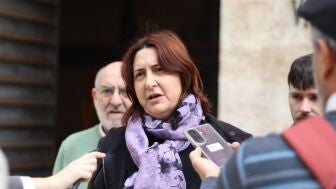 La coordinadora de EUPV, Rosa P&eacute;rez Garjio.
