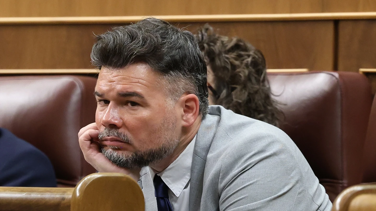El portavoz de ERC en el Congreso, Gabriel Rufián El portavoz de ERC en el Congreso, Gabriel Rufián