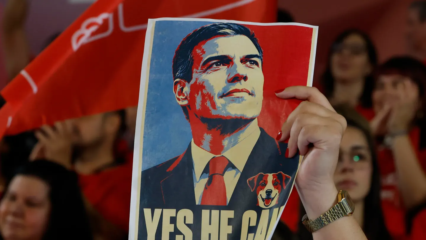 Cartel de Pedro Sánchez en el Comité Federal Cartel de Pedro Sánchez en el Comité Federal