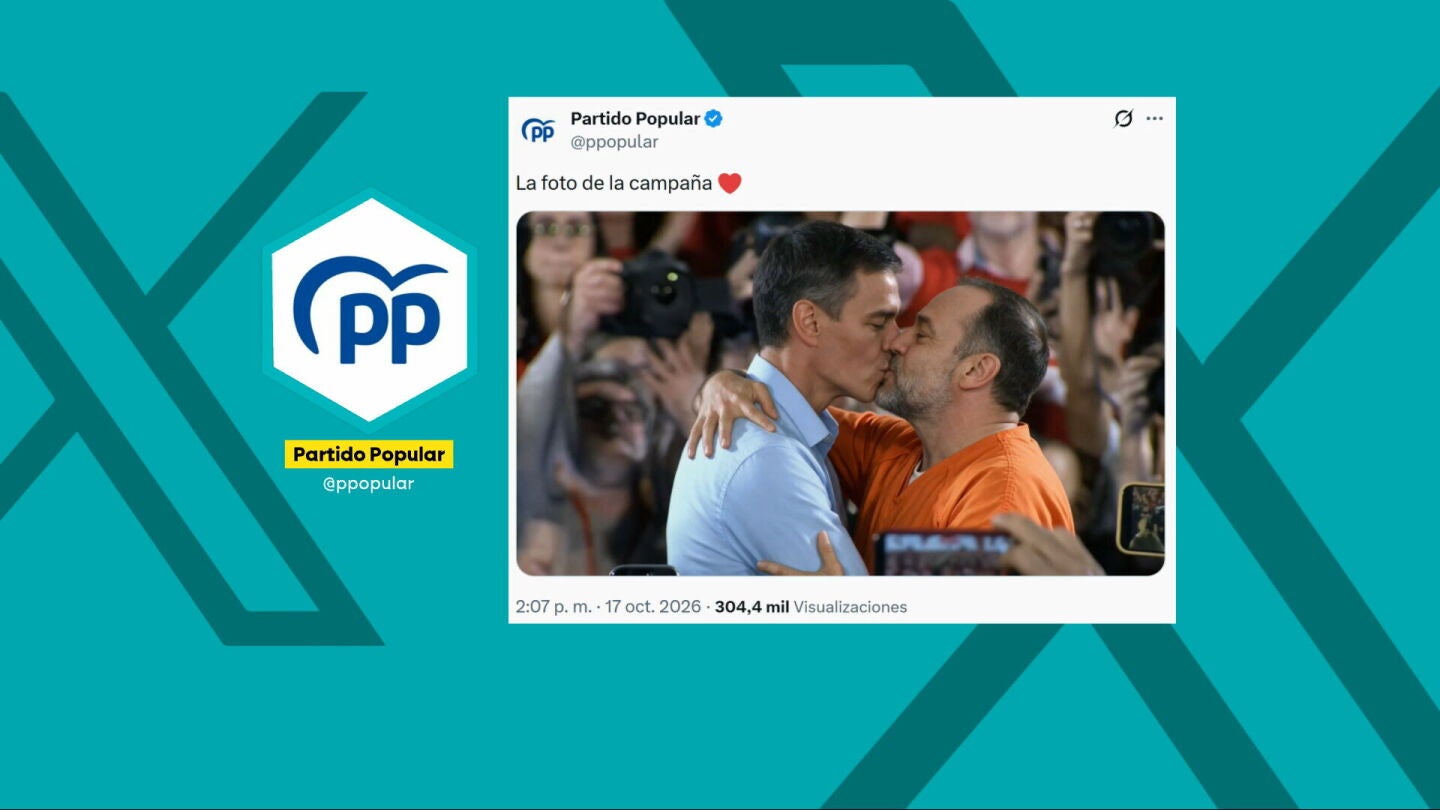 El PP tira de IA para mofarse de la 'campa&ntilde;a del amor' del PSOE y de met&aacute;foras para hablar de Montse M&iacute;nguez