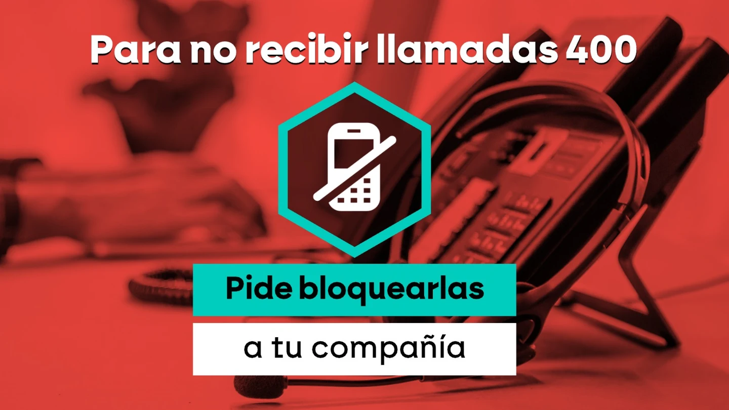 Llamadas comerciales con el prefijo 400 Llamadas comerciales con el prefijo 400