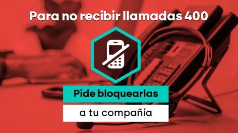 Llamadas comerciales con el prefijo 400