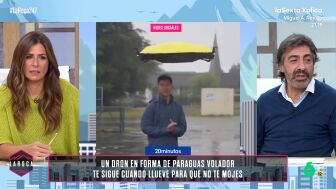 El paraguas dron, en La Roca