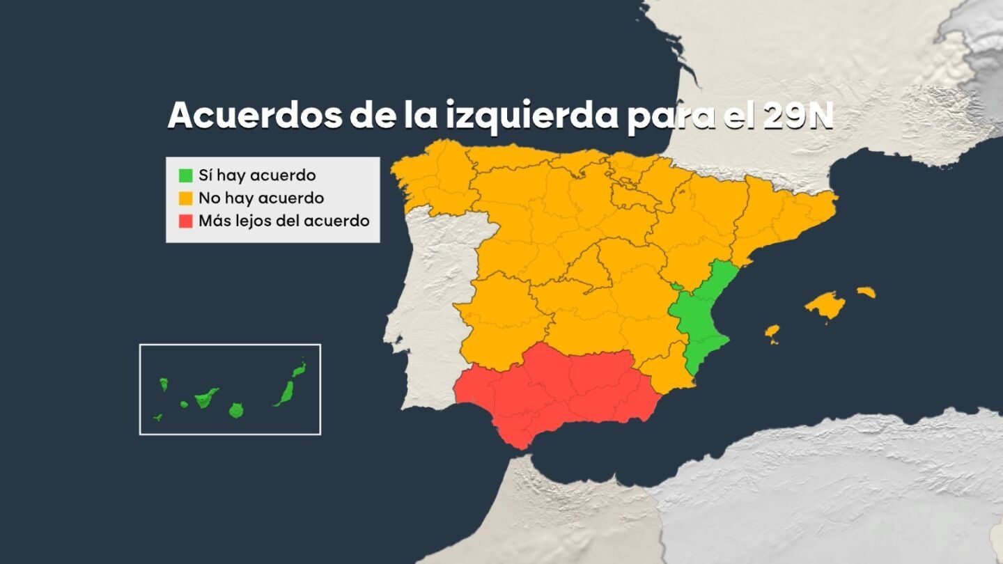 Los acuerdos de la izquierda para el 29N