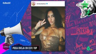 El top de oveja de Kim Kardashian