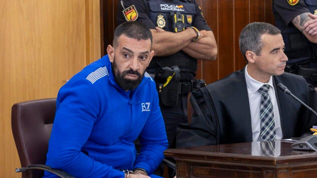 El acusado Manuel Salazar 'El Baba' durante el juicio