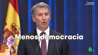 M&aacute;s Vale Tarde analiza el &uacute;ltimo lapsus de Alberto N&uacute;&ntilde;z Feij&oacute;o al prometer un mill&oacute;n de viviendas nuevas "con m&aacute;s suelo y menos democracia" y el charco en el que se mete Xavier Garc&iacute;a Albiol al comparar a los gallegos y los catalanes.