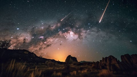 Meteoritos camino de impactar con la tierra