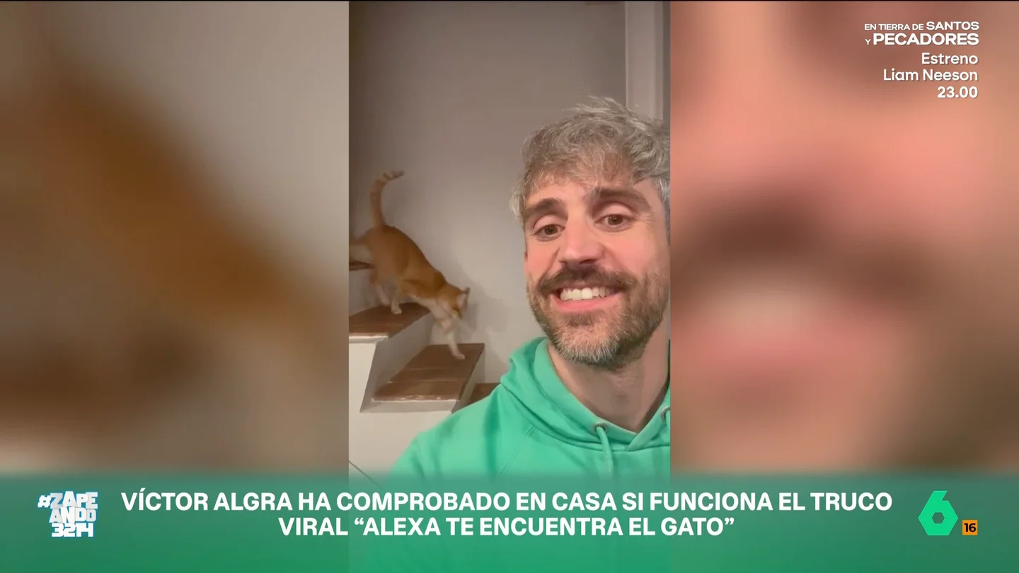 ¿Se puede usar Alexa para encontrar a nuestro gato en casa? Víctor Algra lo ha puesto a prueba y tiene una conclusión Circula en redes un truco con Alexa que permite encontrar a nuestro gato si no lo vemos por casa. Víctor Algra lo ha probado y explica cómo esto consigue "activar una respuesta social" en los mininos.