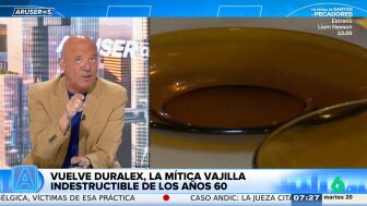 Alfonso Ar&uacute;s celebra la vuelta de la m&iacute;tica vajilla Duralex: "Estoy muy feliz"