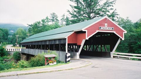 Honeymoon Bridge o Puente de los enamorados, en New Hampshire