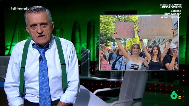 Wyoming opina sobre las protestas que se est&aacute;n viviendo en media Europa, con Francia a la cabeza, donde los j&oacute;venes "protestan por la vivienda, la educaci&oacute;n, los salarios, una serie de derechos que les han hecho creer que tendr&iacute;an y que no est&aacute;n asegurados".
