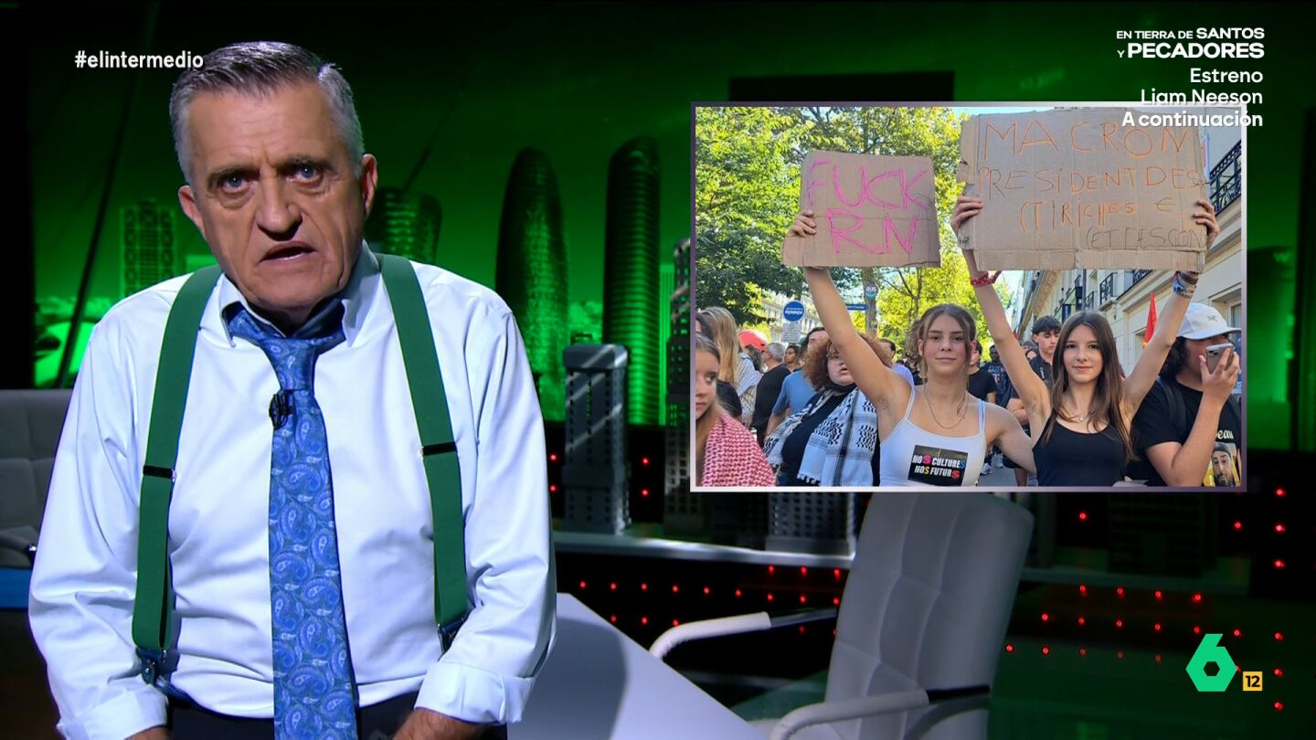 Wyoming opina sobre las protestas que se est&aacute;n viviendo en media Europa, con Francia a la cabeza, donde los j&oacute;venes "protestan por la vivienda, la educaci&oacute;n, los salarios, una serie de derechos que les han hecho creer que tendr&iacute;an y que no est&aacute;n asegurados".