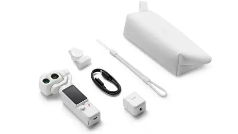 DJI Osmo Pocket 4P de color blanco perla DJI Osmo Pocket 4P de color blanco perla