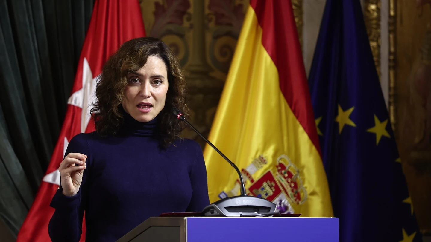 Isabel Díaz Ayuso durante el foro 'La Longevidad tiene nombre de Mujer'. Isabel Díaz Ayuso durante el foro 'La Longevidad tiene nombre de Mujer'.