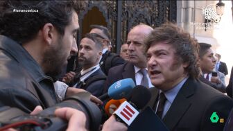 Isma Ju&aacute;rez ha sido uno de los periodistas que hoy han recibido los ataques de Javier Milei. El Intermedio muestra en este reportaje el bochornoso momento protagonizado por el presidente argentino al completo.