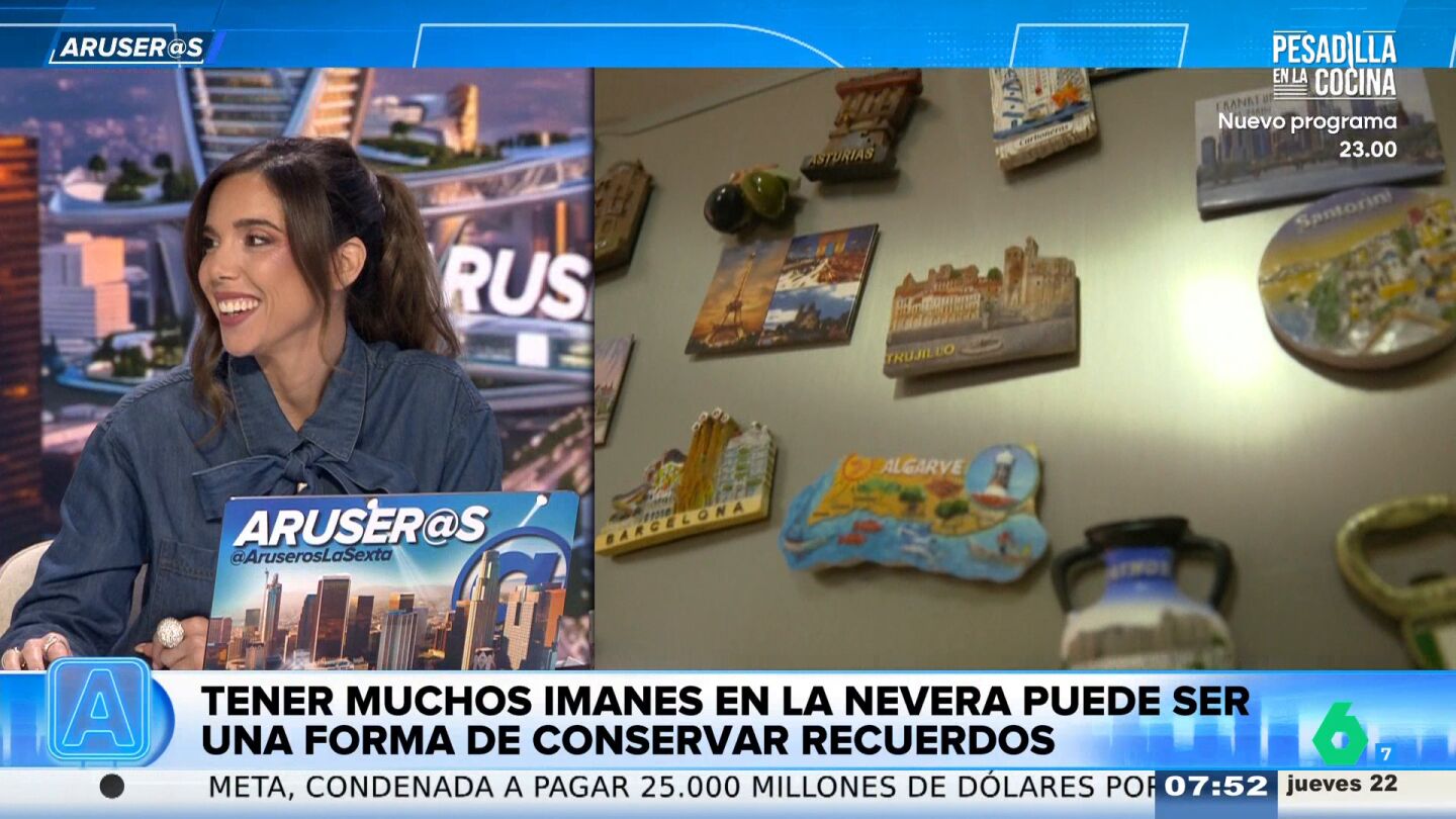 &iquest;Qu&eacute; significa tener imanes en la nevera? Tatiana Ar&uacute;s confiesa qu&eacute; le ocurre cada vez que ve uno