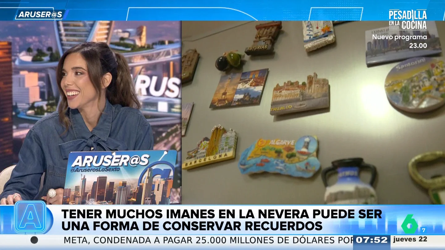 ¿Qué significa tener imanes en la nevera? Tatiana Arús confiesa qué le ocurre cada vez que ve uno ¿Qué significa tener imanes en la nevera? Tatiana Arús confiesa qué le ocurre cada vez que ve uno